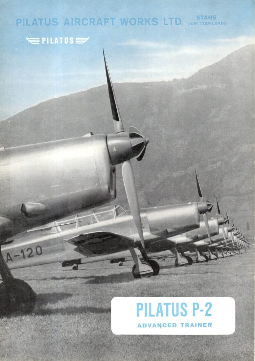 Flight Manual for the Pilatus P2 advanced military trainer