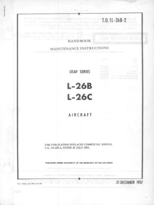 Flight Manual for the Aero Commander U-4 L-26