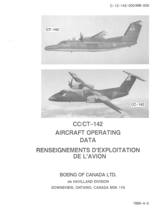Flight Manual for the De Havilland Canada Dash 8