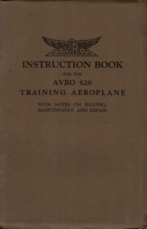 Flight Manual for the Avro 626 Prefect