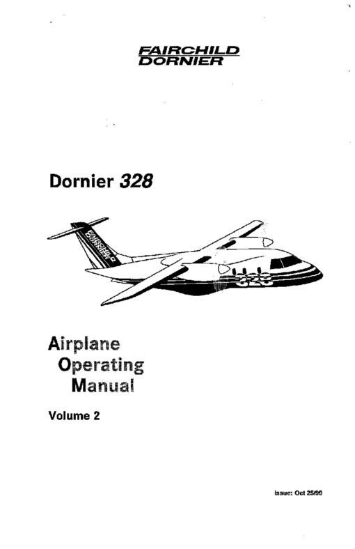 Flight Manual for the Dornier 328