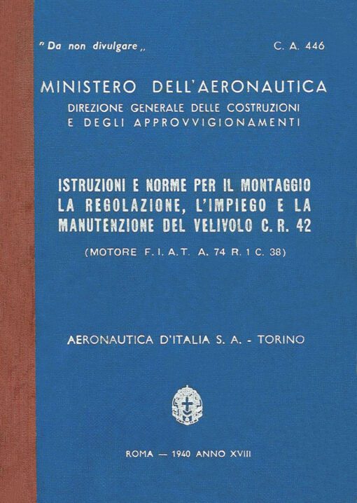 Flight Manual for the Fiat CR.42