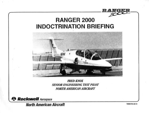 Flight Manual for the Rockwell 2000 DASA FR06 JPATS