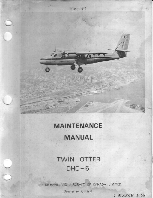 Flight Manual for the De Havilland Canada DHC-6 Twin Otter