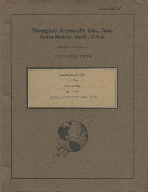 Flight Manual for the DC-1 and DC-2